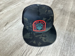 HBHL Dark Green Camo Beer Hat